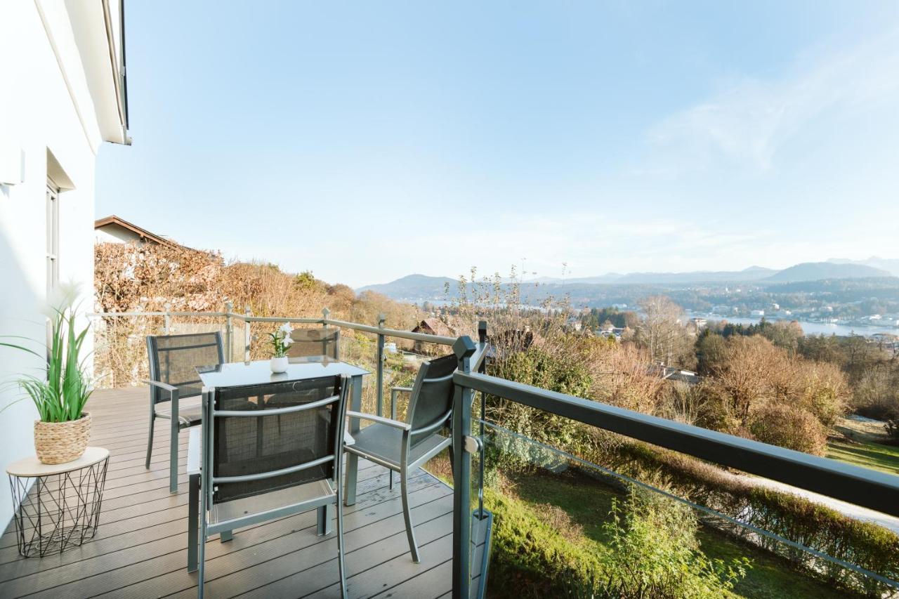 Haus Aussicht - Ferienwohnungen Velden Velden am Wörthersee Exteriör bild